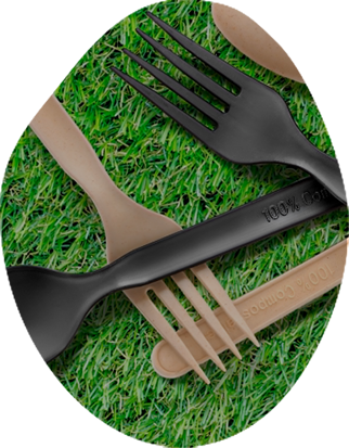 Cuchillo y bifurcado