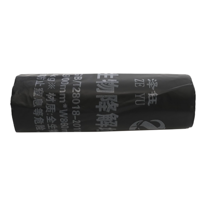 Bolsa de basura plana altamente sellada totalmente biodegradable BIO/M-RB02